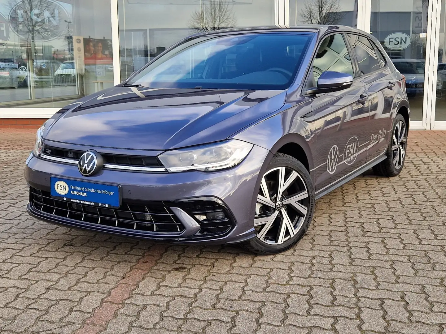 Volkswagen Polo 1.0 R-LINE DSG RFK MATRIX NAVI CAR PLAY Grau - 2