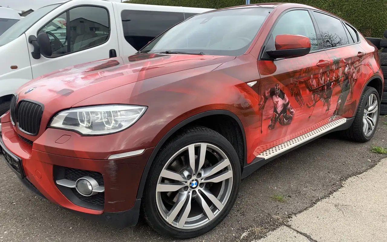 BMW X6 M SUV/Geländewagen/Pickup in Rot gebraucht in Pfaffenhofen An Der  Ilm für € 94.999