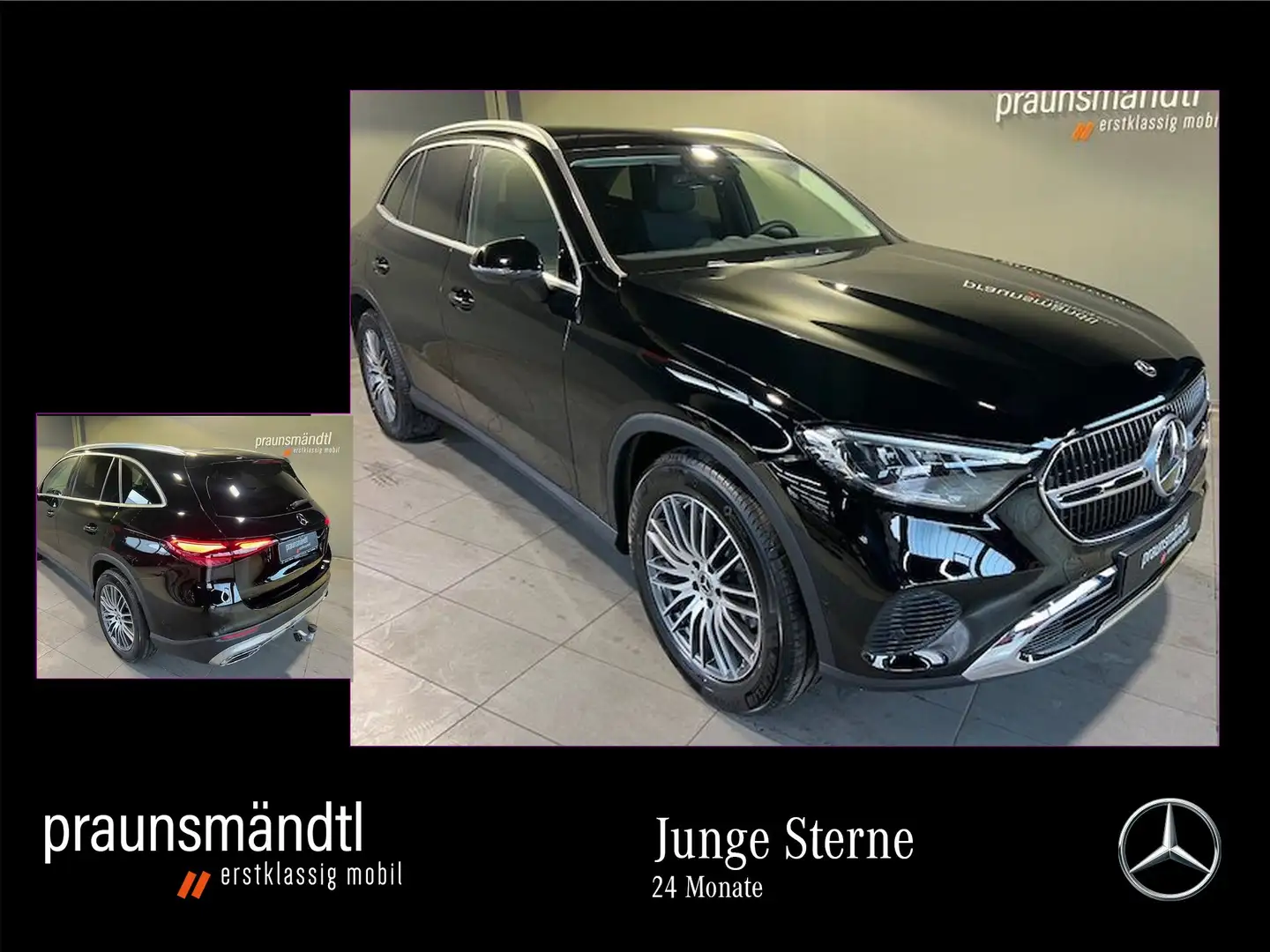 Mercedes-Benz GLC 220 d 4M Avantgarde AHK/LED/Dist/Tot/19"/Amb Schwarz - 1