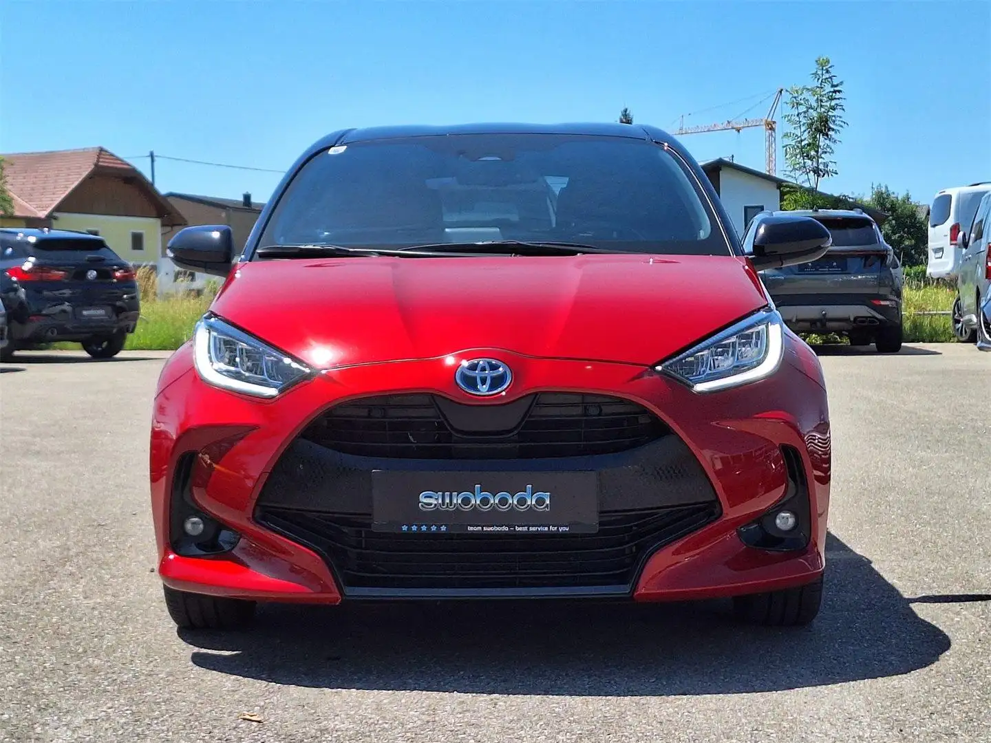 Toyota Yaris - 1,5 l Hybrid, Style + TECH Rot - 2