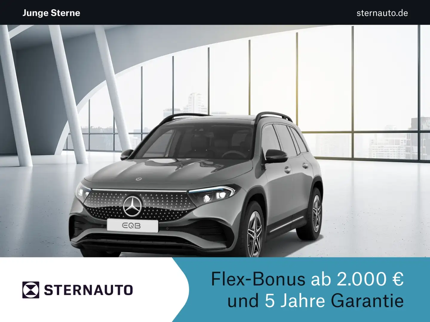 Mercedes-Benz EQB 350 EQB 350 4M AMG Line/Pano.-Dach/Totwinkel/LED/AHK Grau - 1