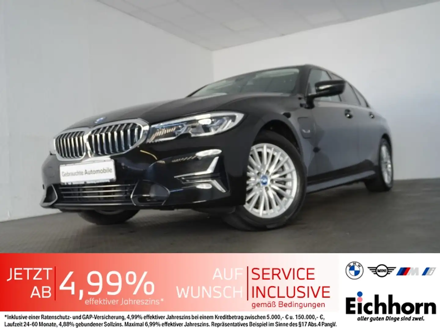 BMW 320 e Limo Luxury Line LASER.SPORTSITZE.INNOPAKET Schwarz - 1
