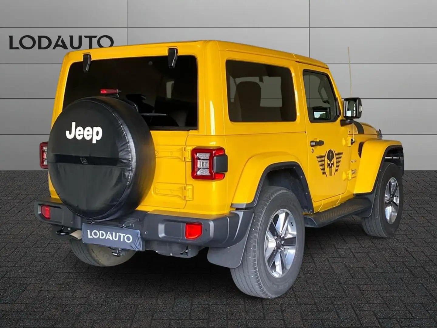 Jeep Wrangler 2.2 Mjt II Sahara Jaune - 2