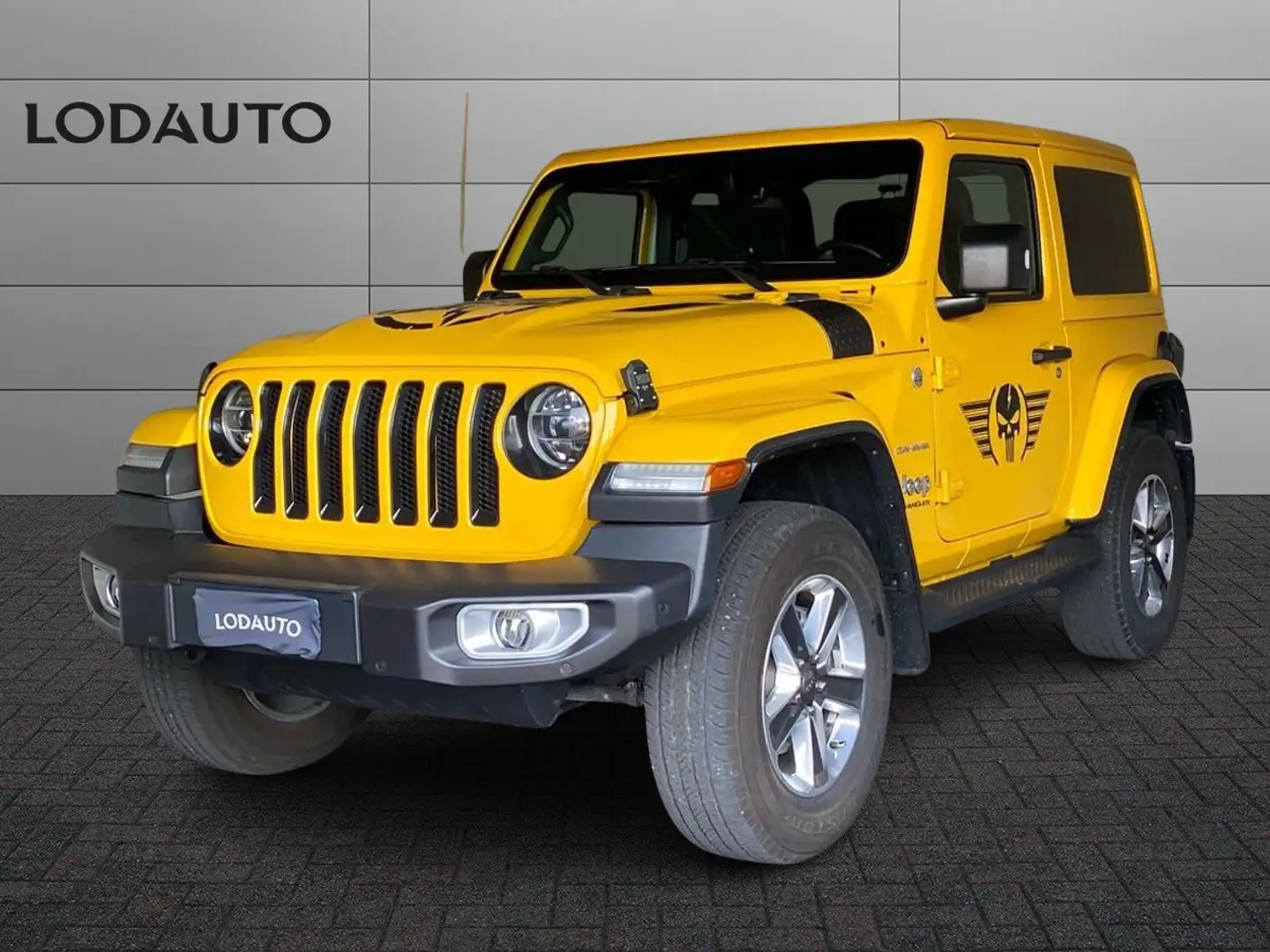 Jeep Wrangler 2.2 Mjt II Sahara Jaune - 1