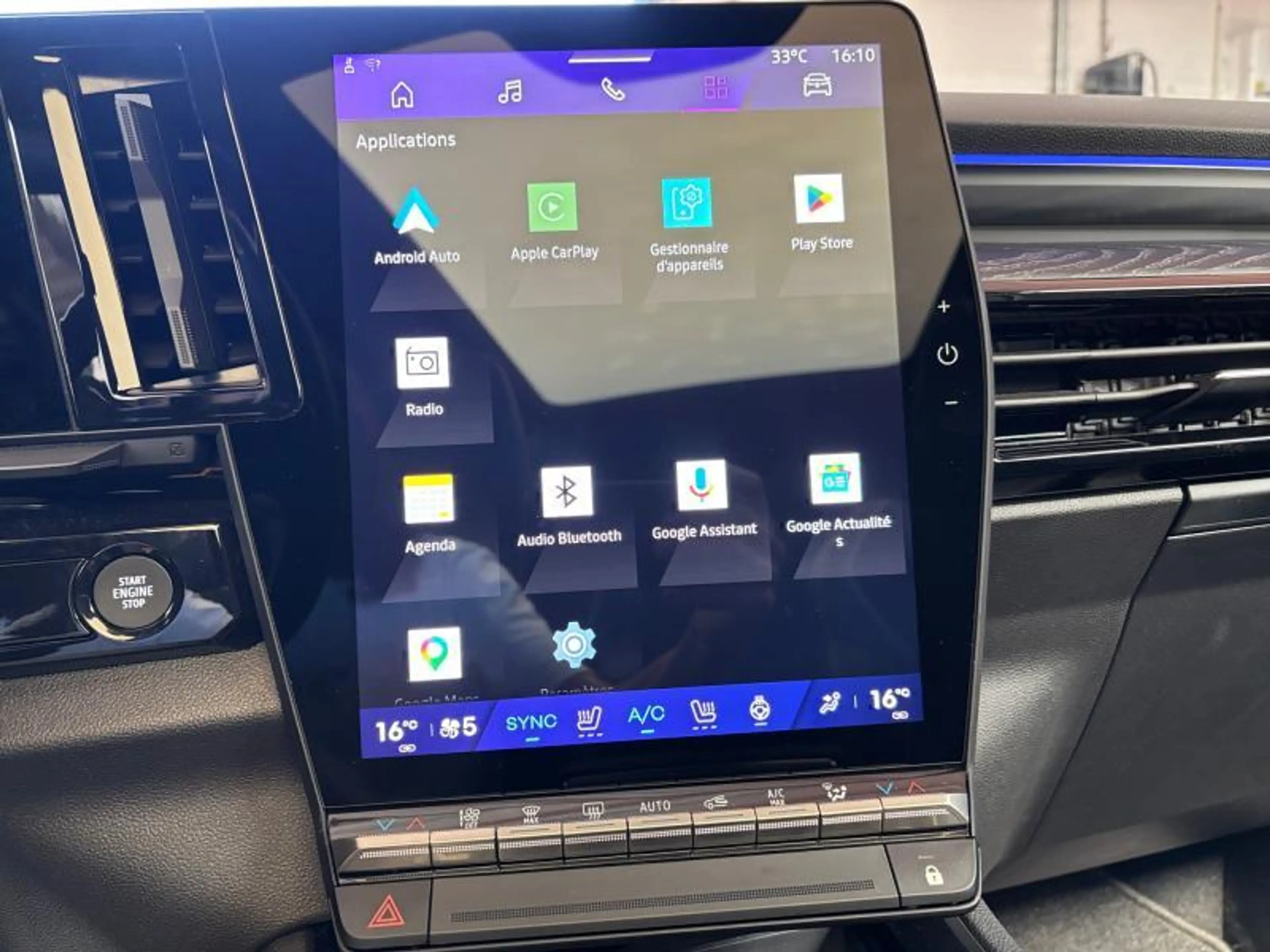 Renault Espace Iconic | 200CV | MATRIX LED | 4CONTROL | CUIR | SO — photo 13