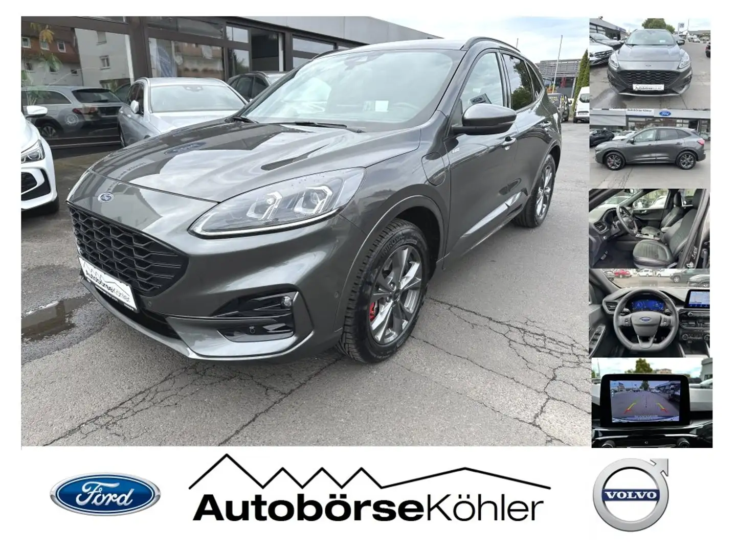 Ford Kuga 2.5 PHEV ST-Line X *LED, ACC, Kamera, AHK, B&O...* Gris - 1