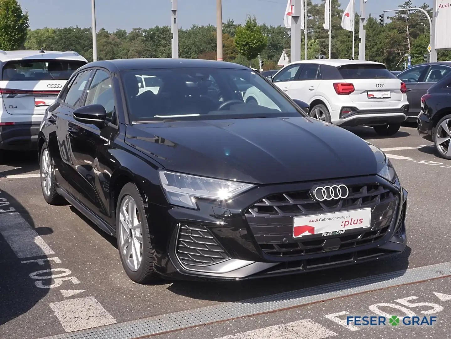Audi A3 S Line 35 TFSI S tronic APP PDC Plus Schwarz - 2