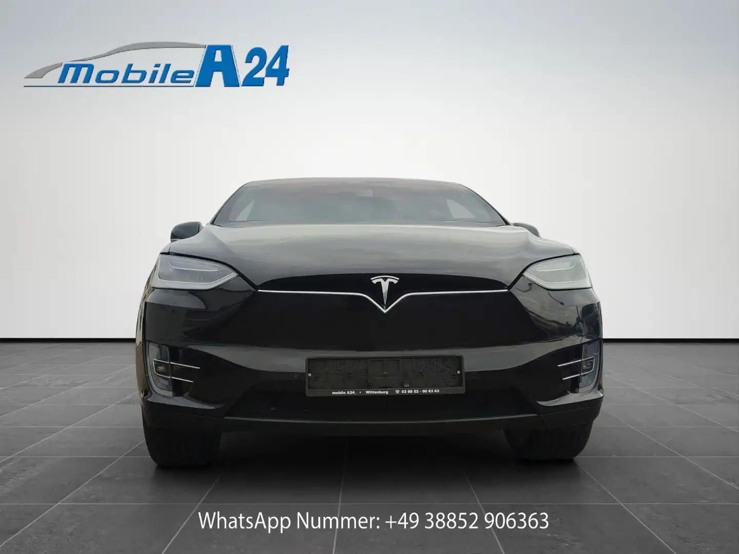 Tesla Model X 100D NP 141T 7-SITZER AUTOPILOT 22 AHK Schwarz - 2