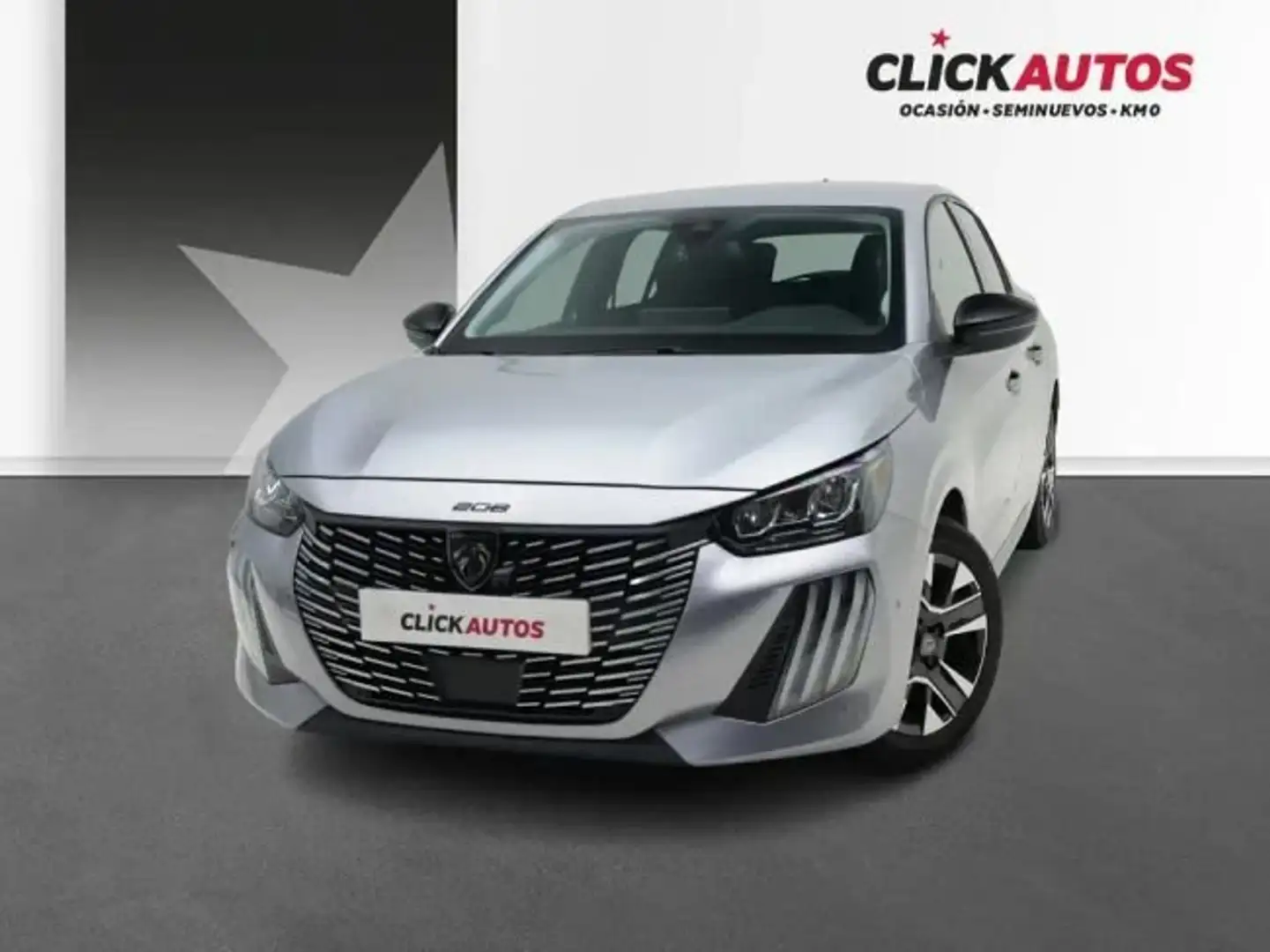Peugeot 208 1.2 100CV Allure Pack Plateado - 1