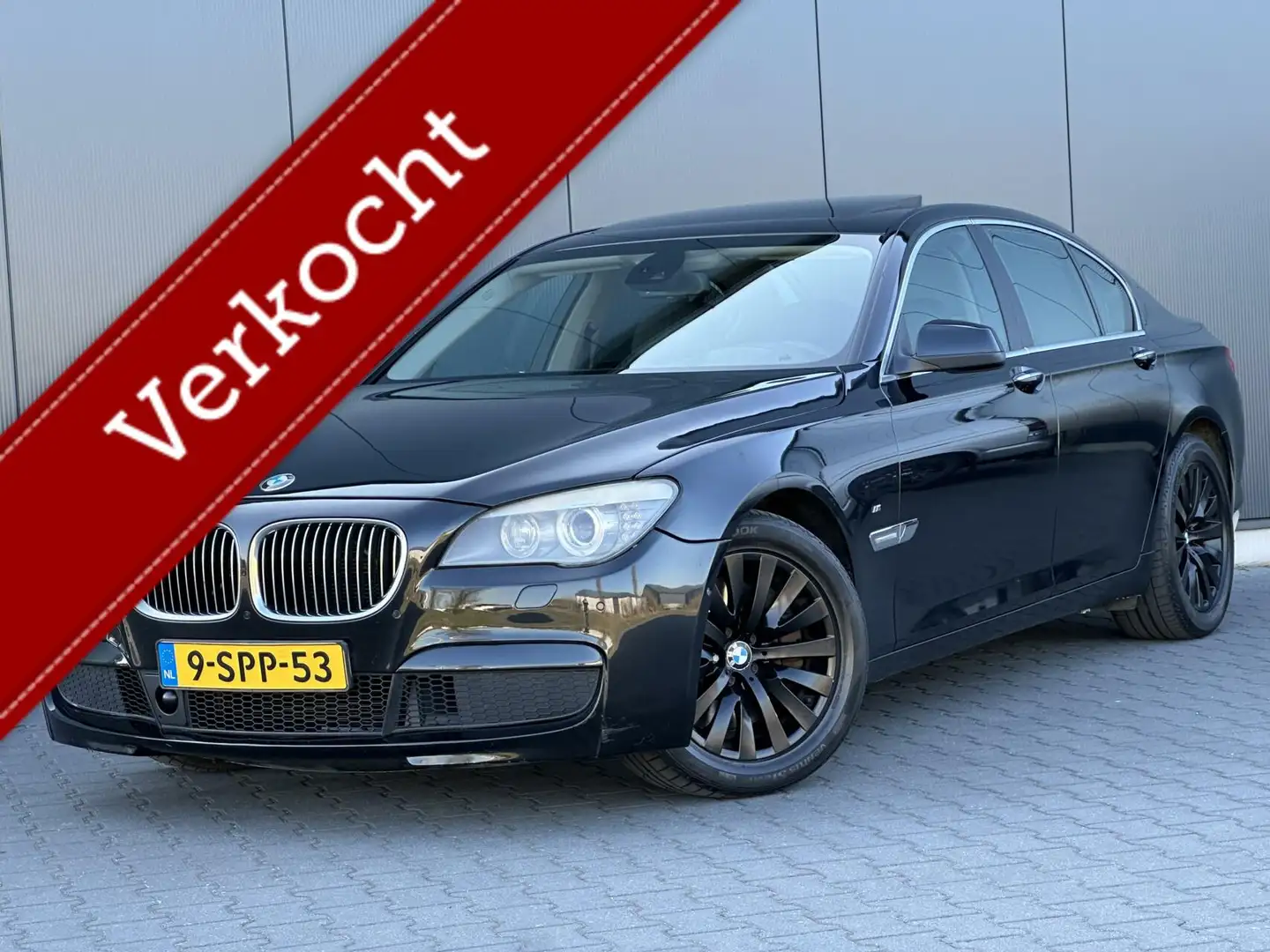 BMW 740 7-serie 740I High Executive Schuifdak - Zeer Vol - Negru - 1