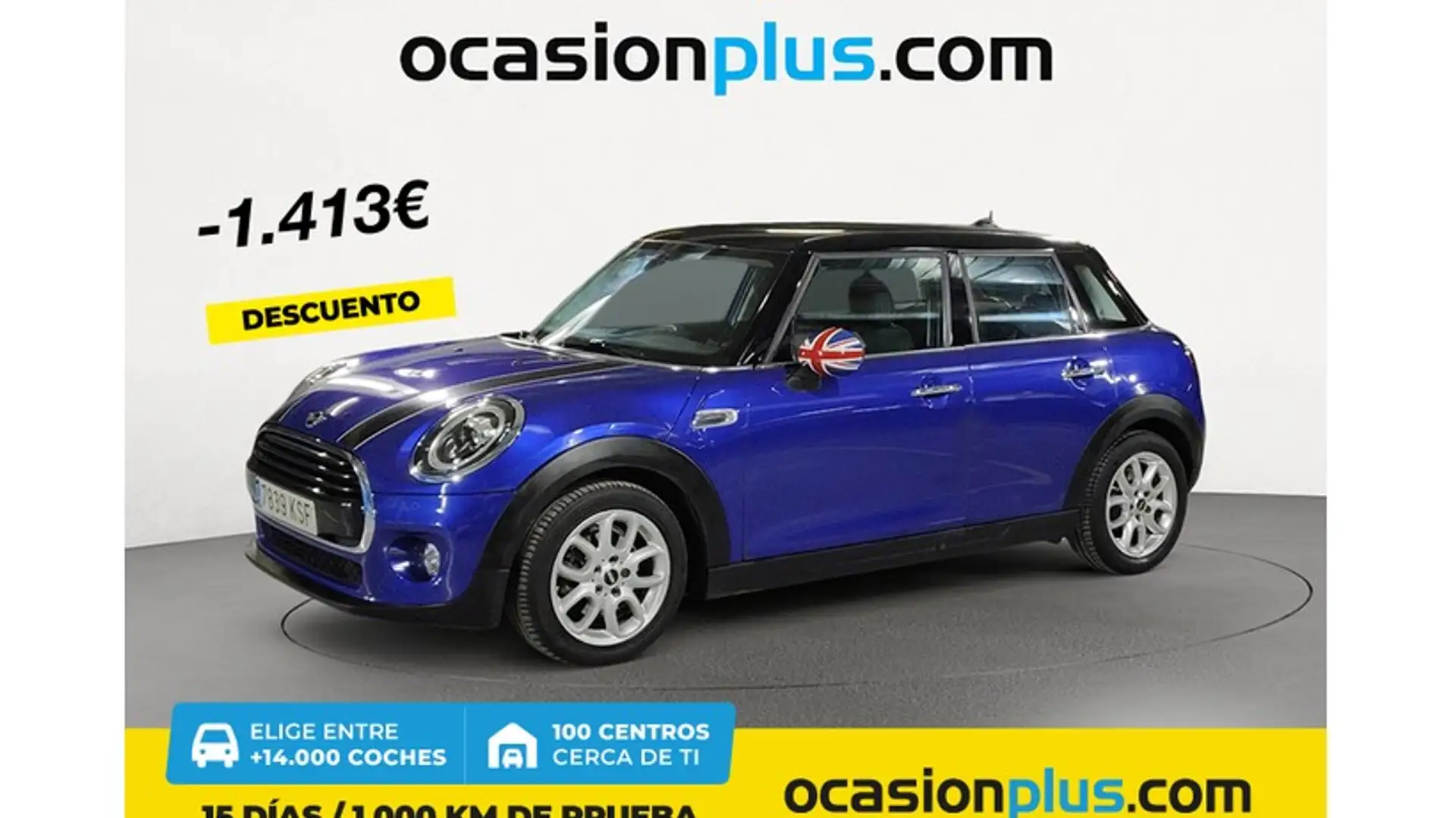 MINI Cooper Blauw - 1