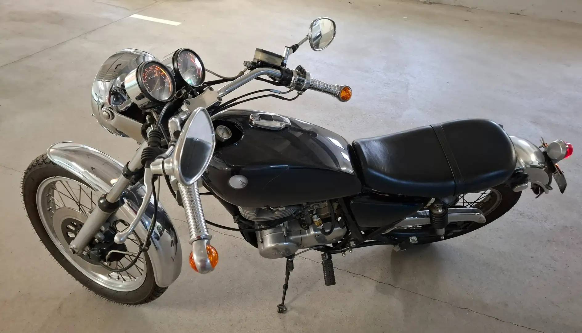 Yamaha SR 500 Negru - 2