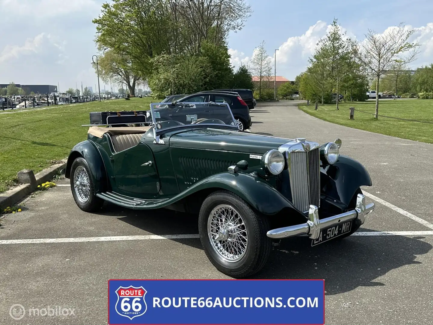 MG TD MK2 Cabriolet 1953 | Route 66 auctions Vert - 1