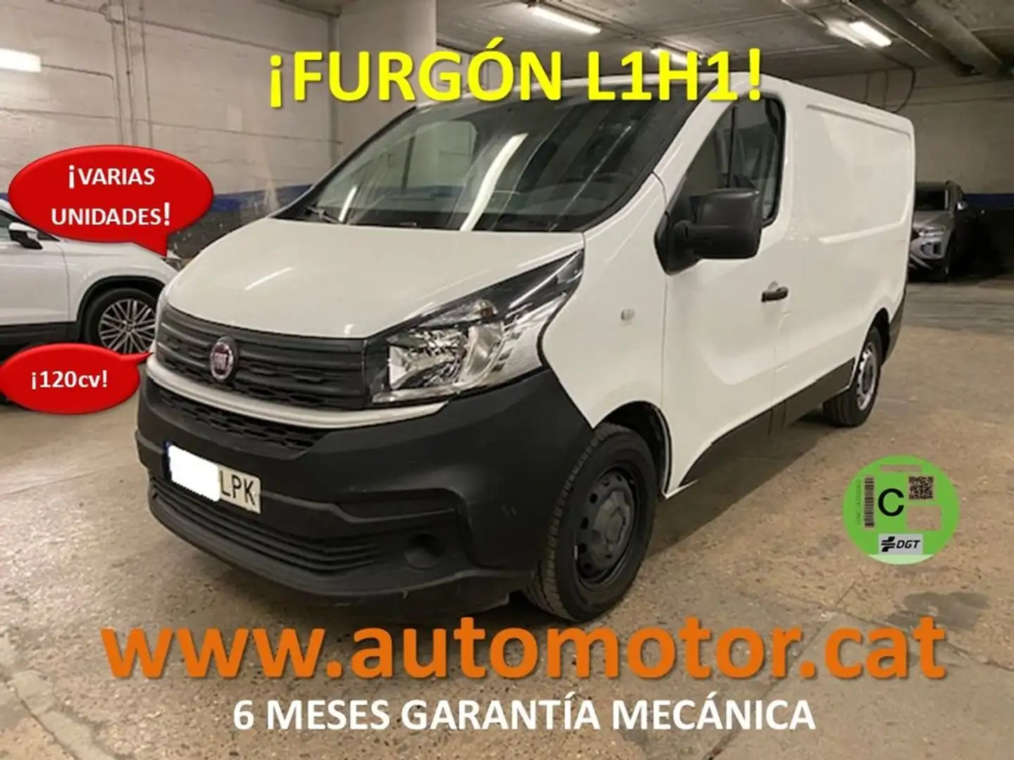 Fiat Talento Fg. 2.0 Mjt Base Corto L1H1 Weiß - 1