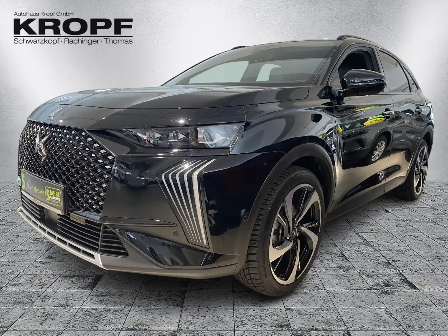 DS Automobiles DS 7 1.5 BlueHDi 130 FAP S&S Rivoli AHK+Navi+SD Noir - 2
