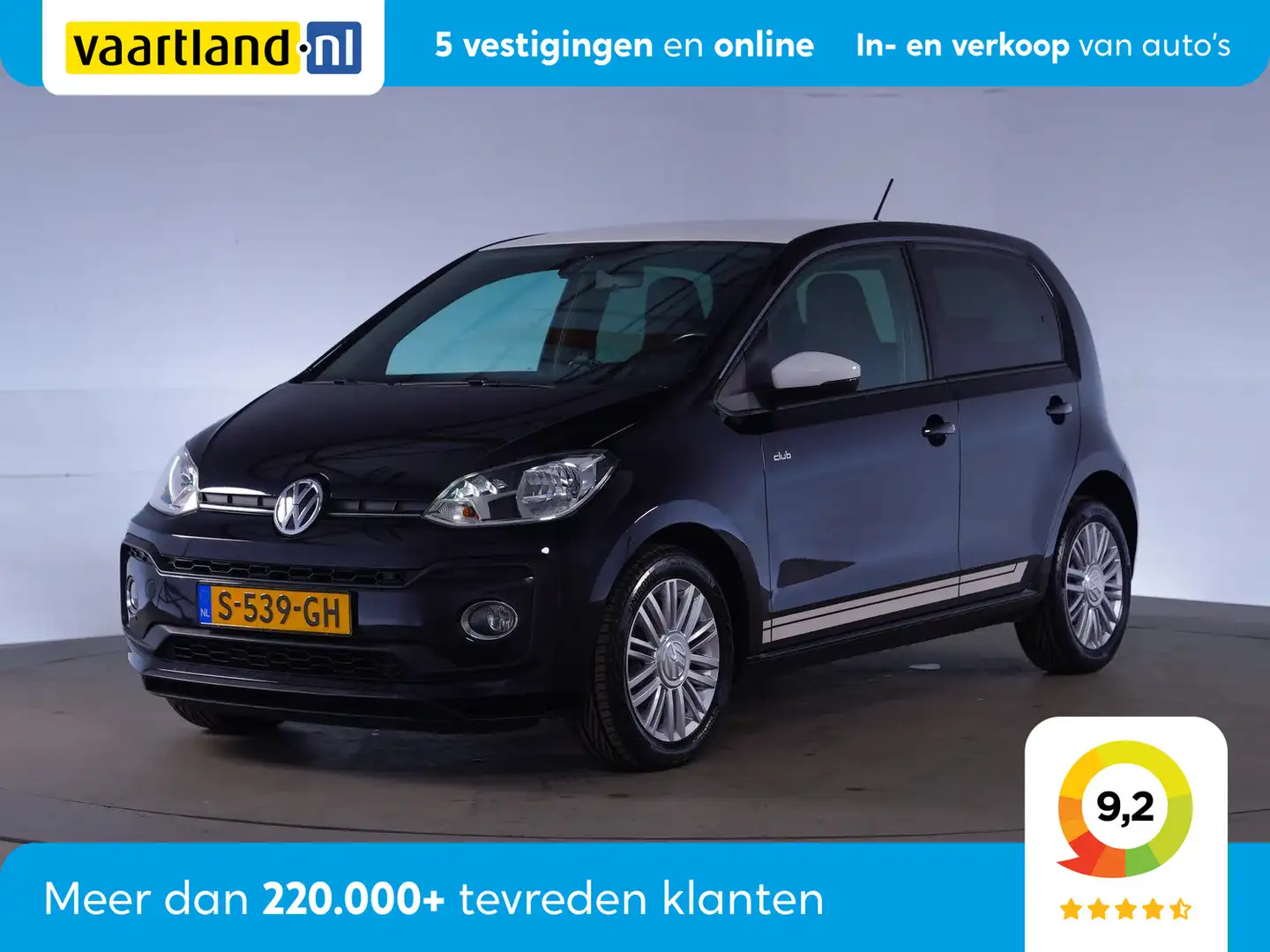 Volkswagen up! 1.0 TSI Highline { Stoelverwarming Camera Cruise c Zwart - 1