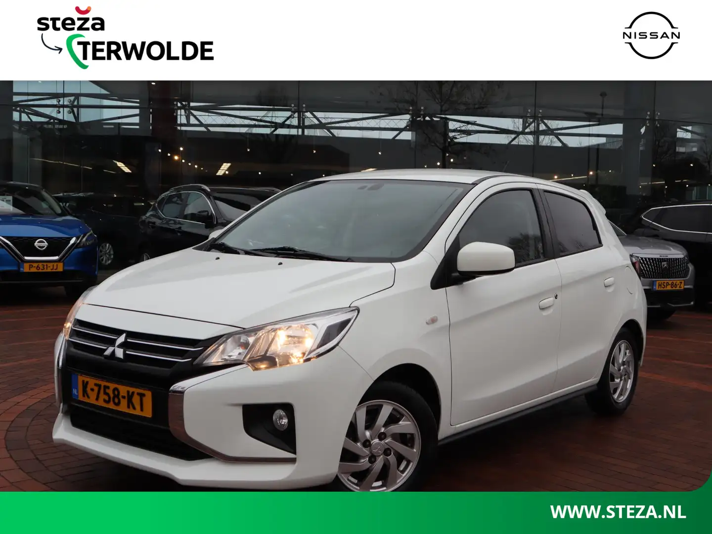 Mitsubishi Space Star 1.2 Active | Airco | Bluetooth | Lichtmetalen | Wit - 1