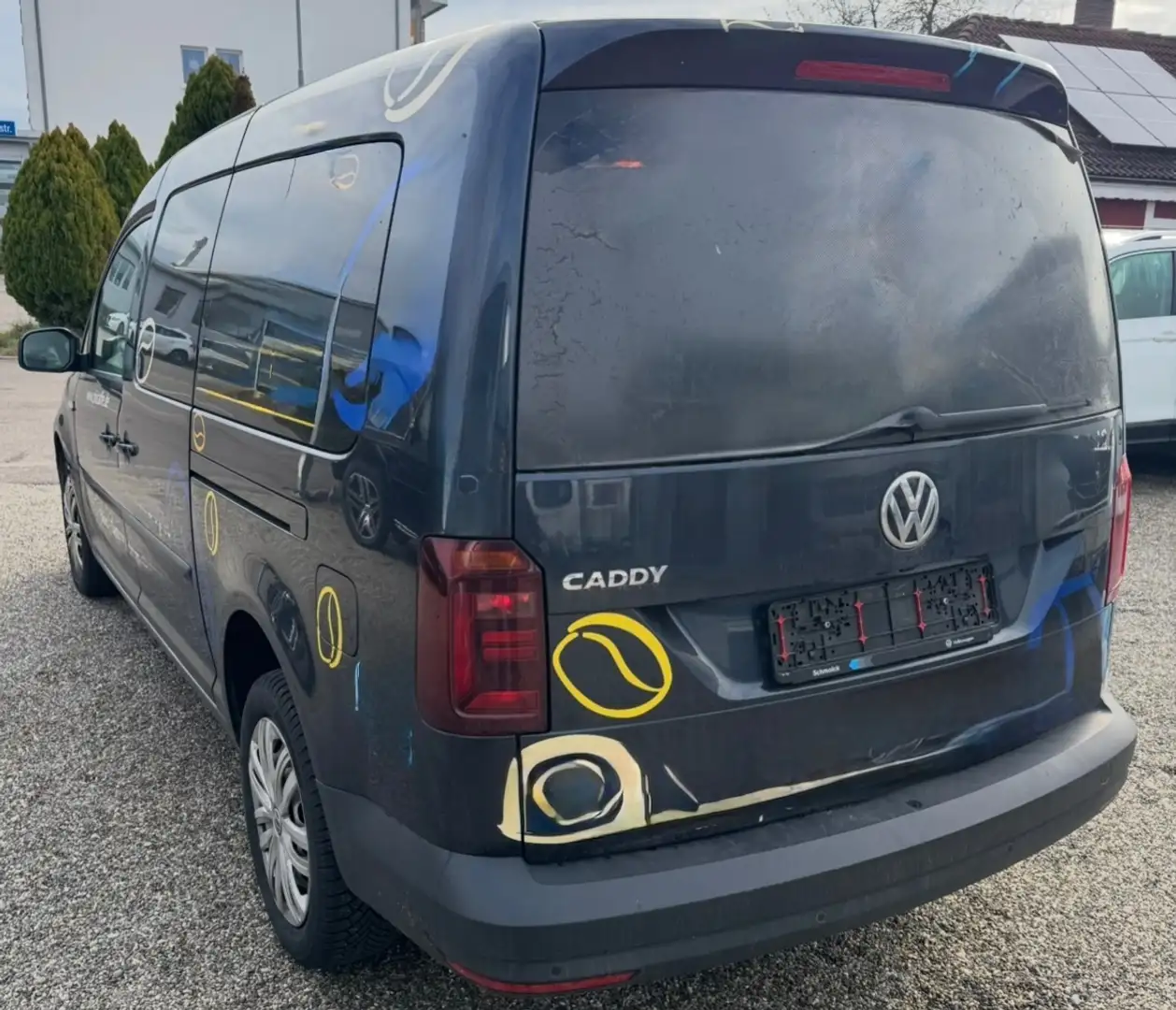Volkswagen Caddy Maxi 2.0 DSG LED 7-Sitzer Standheizung Blau - 2