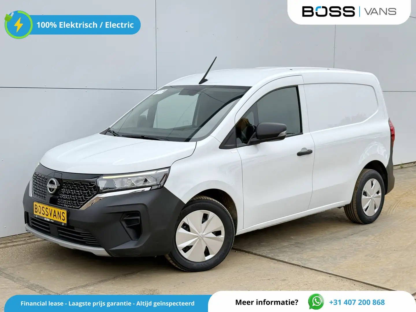 Nissan Townstar EV 45kWh L1 260KM WLTP LED Climate Control Cruise Con Weiß - 1