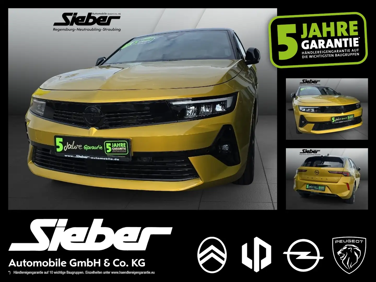 Opel Astra L 1.6 Turbo Plug-In Hybrid GS Line *LED* Jaune - 1