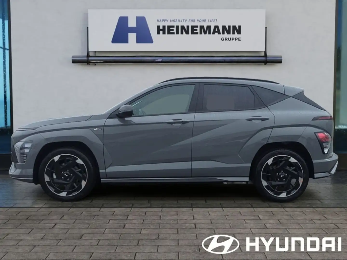 Hyundai KONA Elektro N Line ||Klima||SHZ||RFK|| Gris - 2