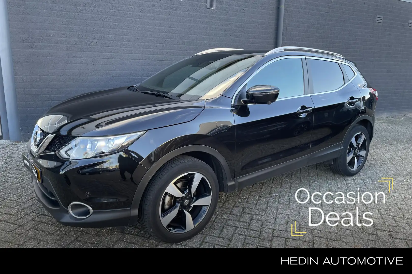 Nissan Qashqai 1.2 N-Vision Automaat | Camera | Trekhaak | NL Aut Schwarz - 1