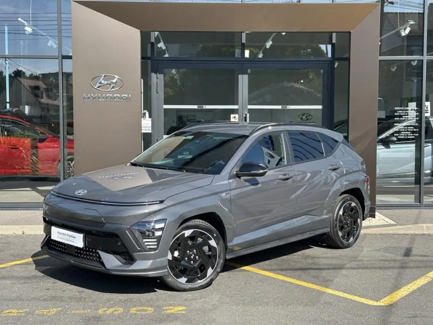Hyundai KONA Electric 65kWh - 217ch N Line Creative Gris - 1