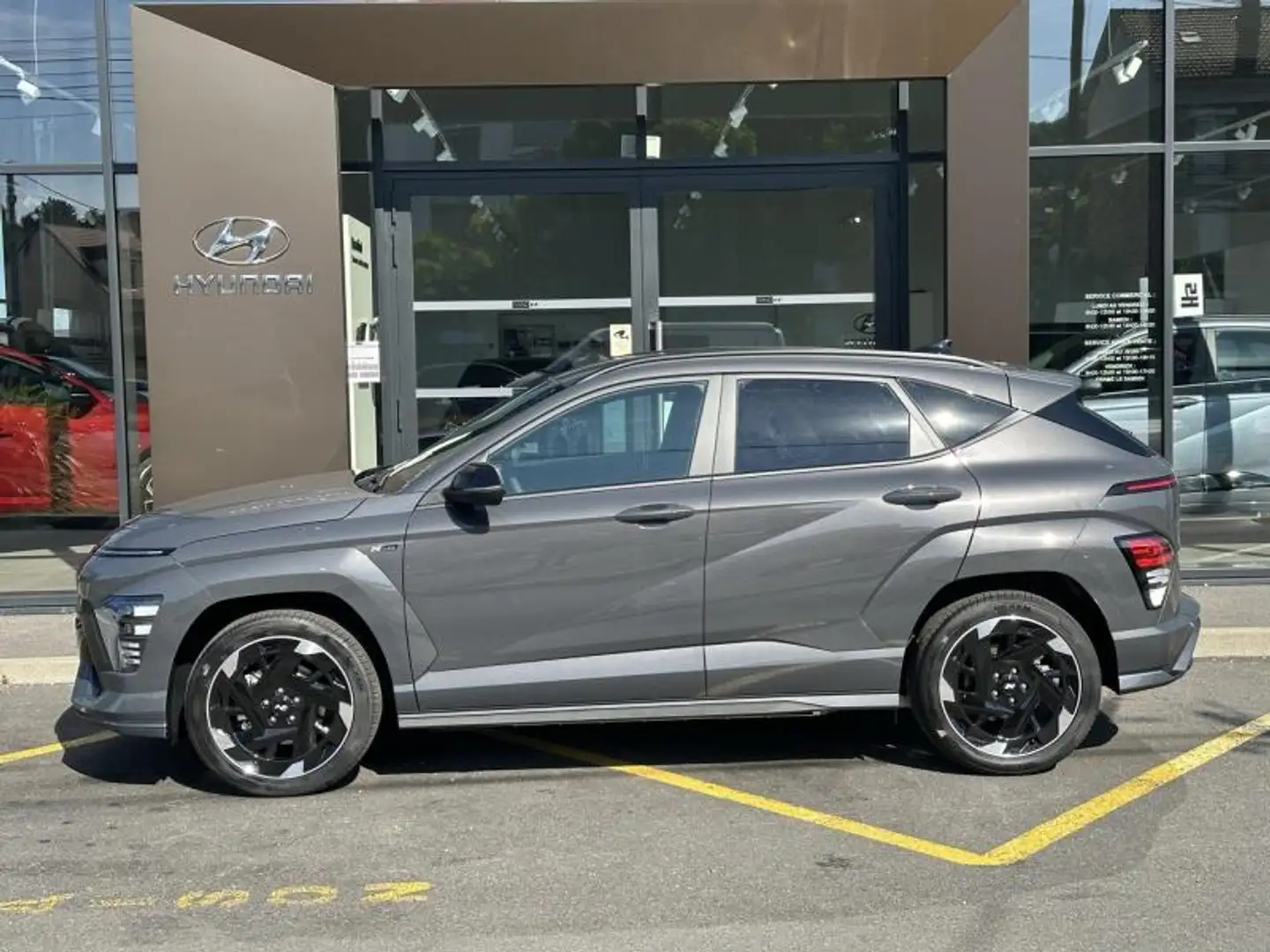 Hyundai KONA Electric 65kWh - 217ch N Line Creative Gris - 2