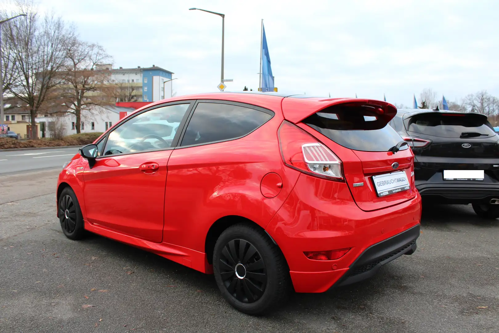 Ford Fiesta ST-Line 1,0EcoBoost*140PS*17 Zoll*Schwarzes Dach* Rot - 2