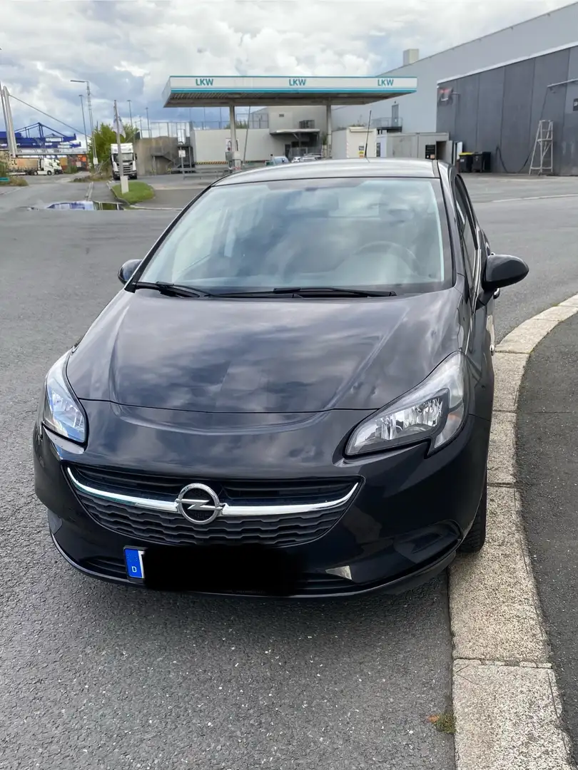 Opel Corsa 1.4 LPG (ecoFLEX) Edition Schwarz - 1