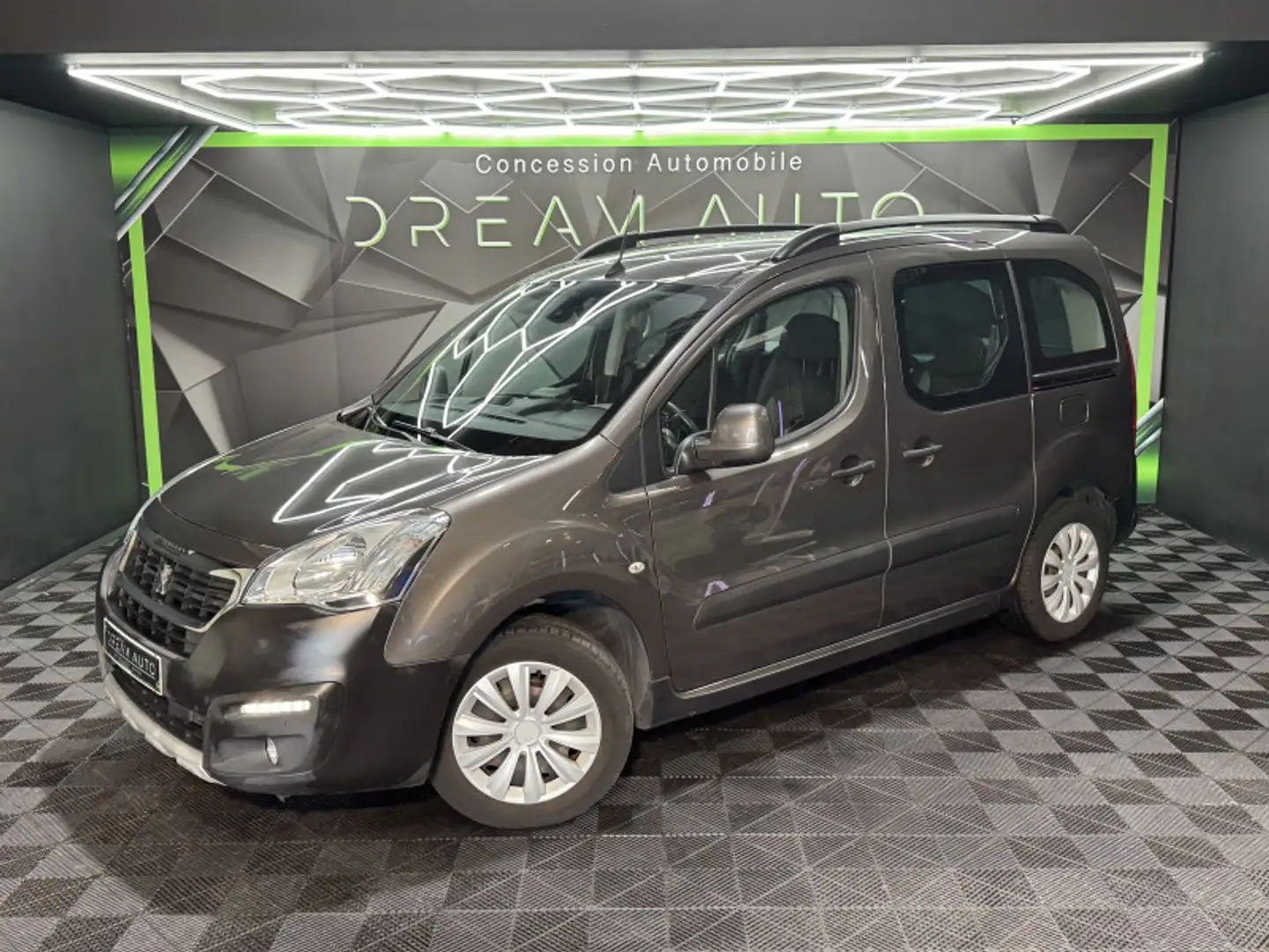 Peugeot Partner 1.6 BLUEHDI 100CH STYLE Gris - 1