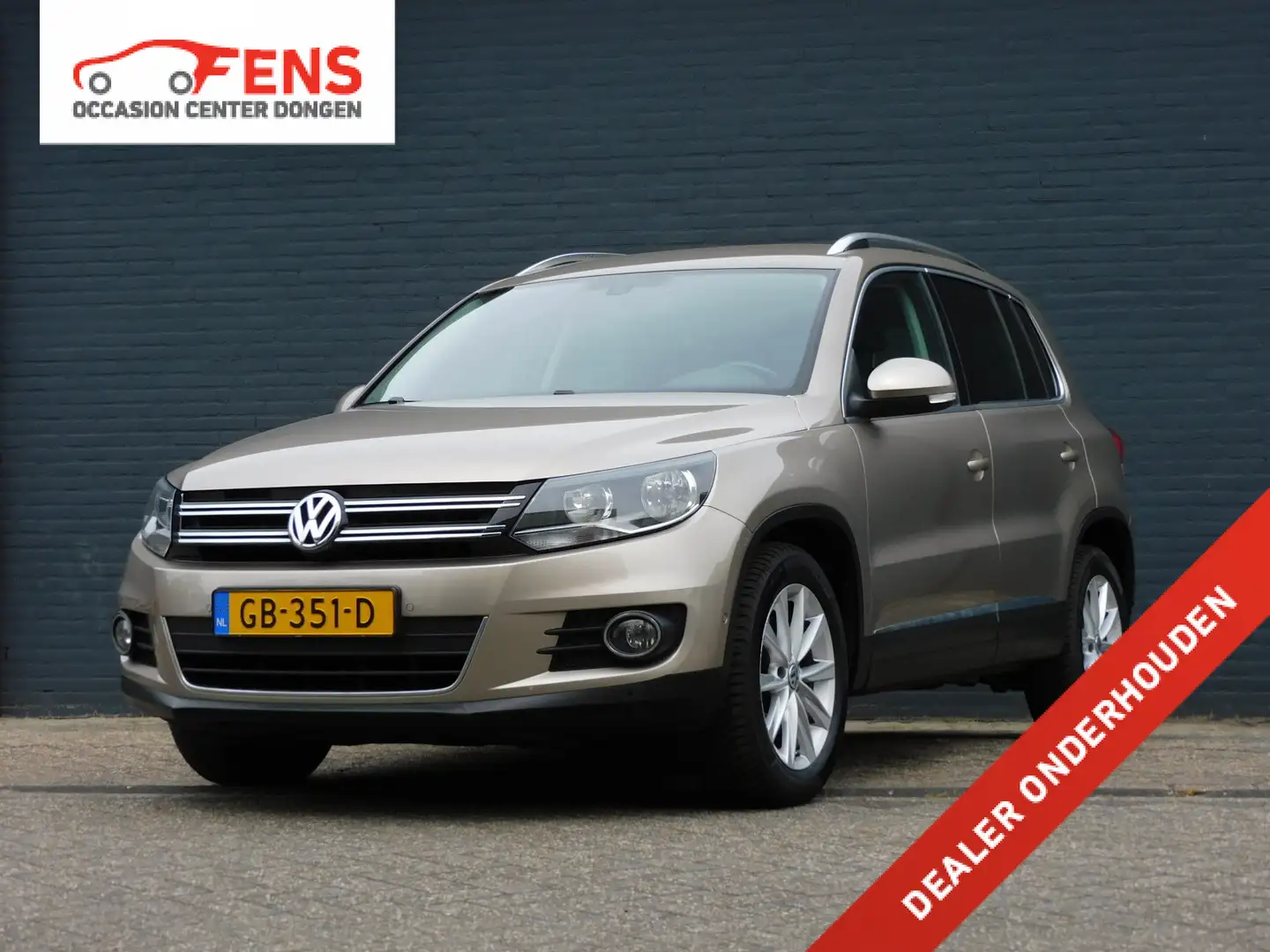 Volkswagen Tiguan 1.4 TSI Sport&Style 1e EIGENAAR! DEALER ONDERHOUDE Beige - 1
