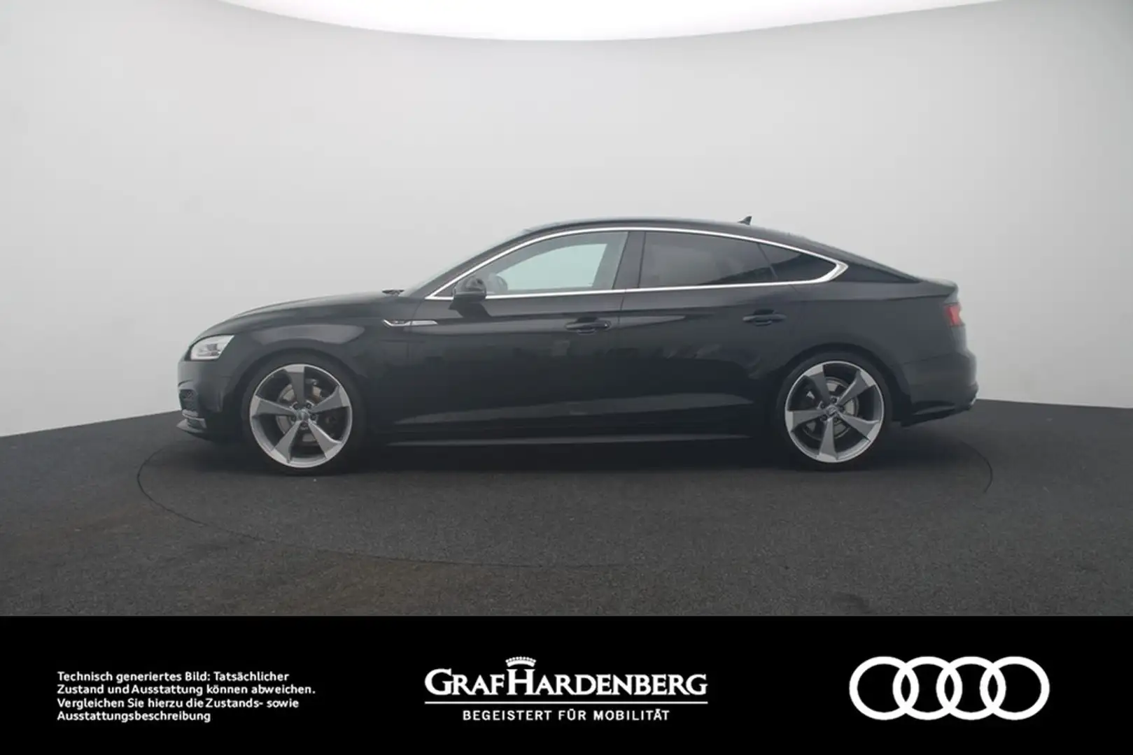 Audi A5 Sportback 40 TFSI S line Xenon Navi Negro - 2