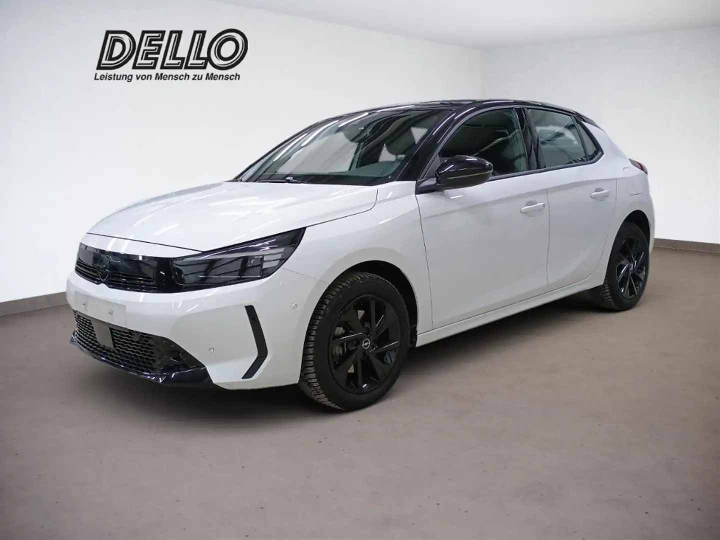 Opel Corsa GS 1.2 T ..LED Schwarzes Dach,Felgen und Spiegel, Weiß - 1