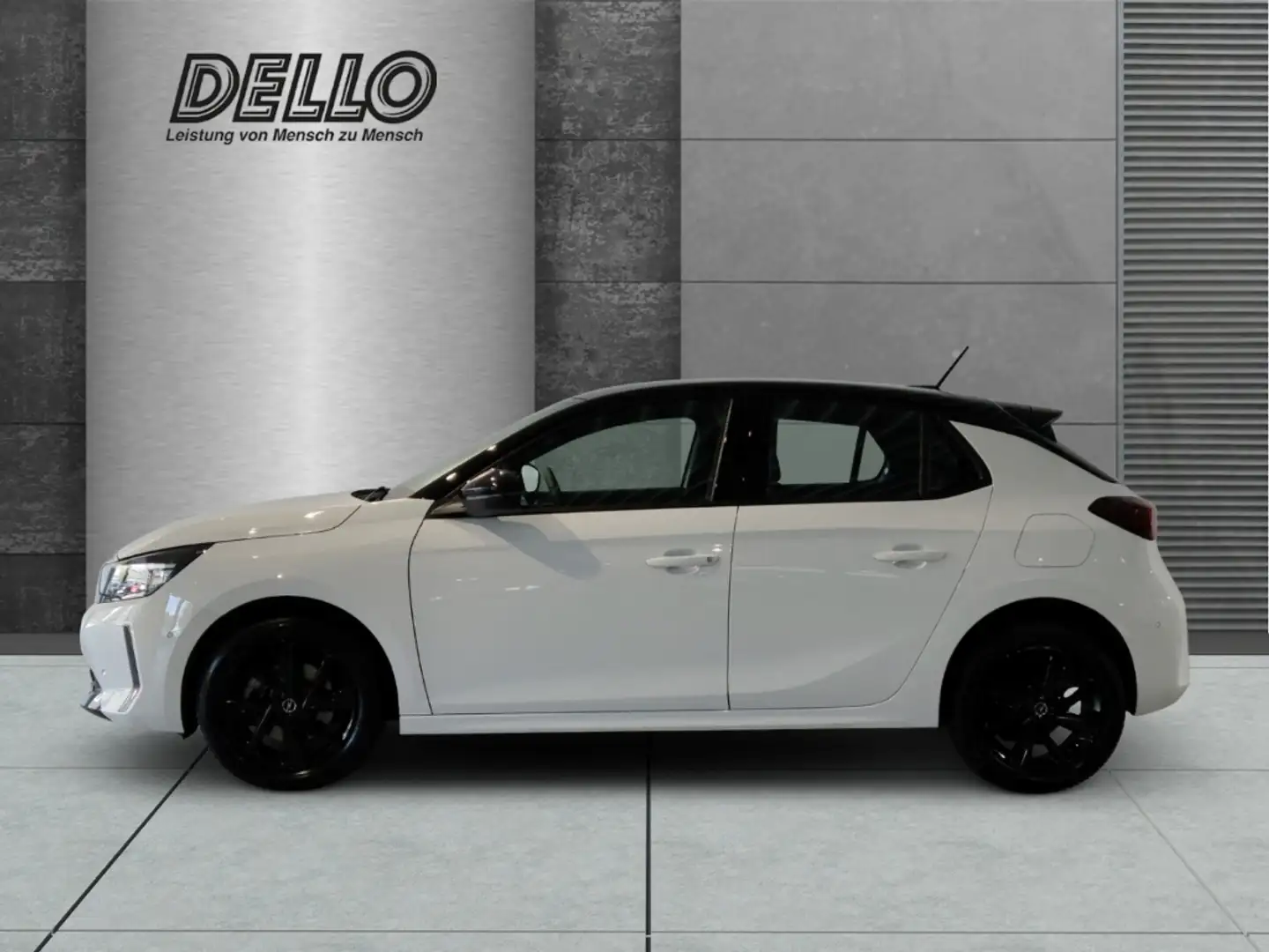 Opel Corsa GS 1.2 T ..LED Schwarzes Dach,Felgen und Spiegel, Weiß - 2