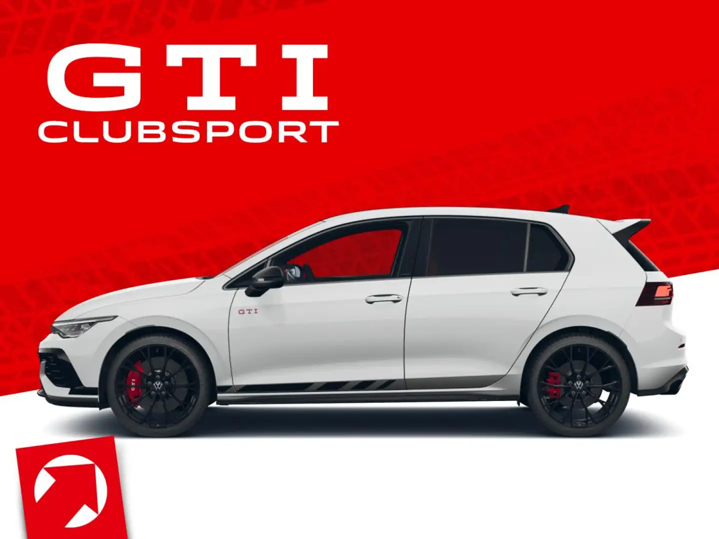 Volkswagen Golf GTI Clubsport 2,0 TSI OPF (300 PS) DSG *NAVI*BLACK Weiß - 2