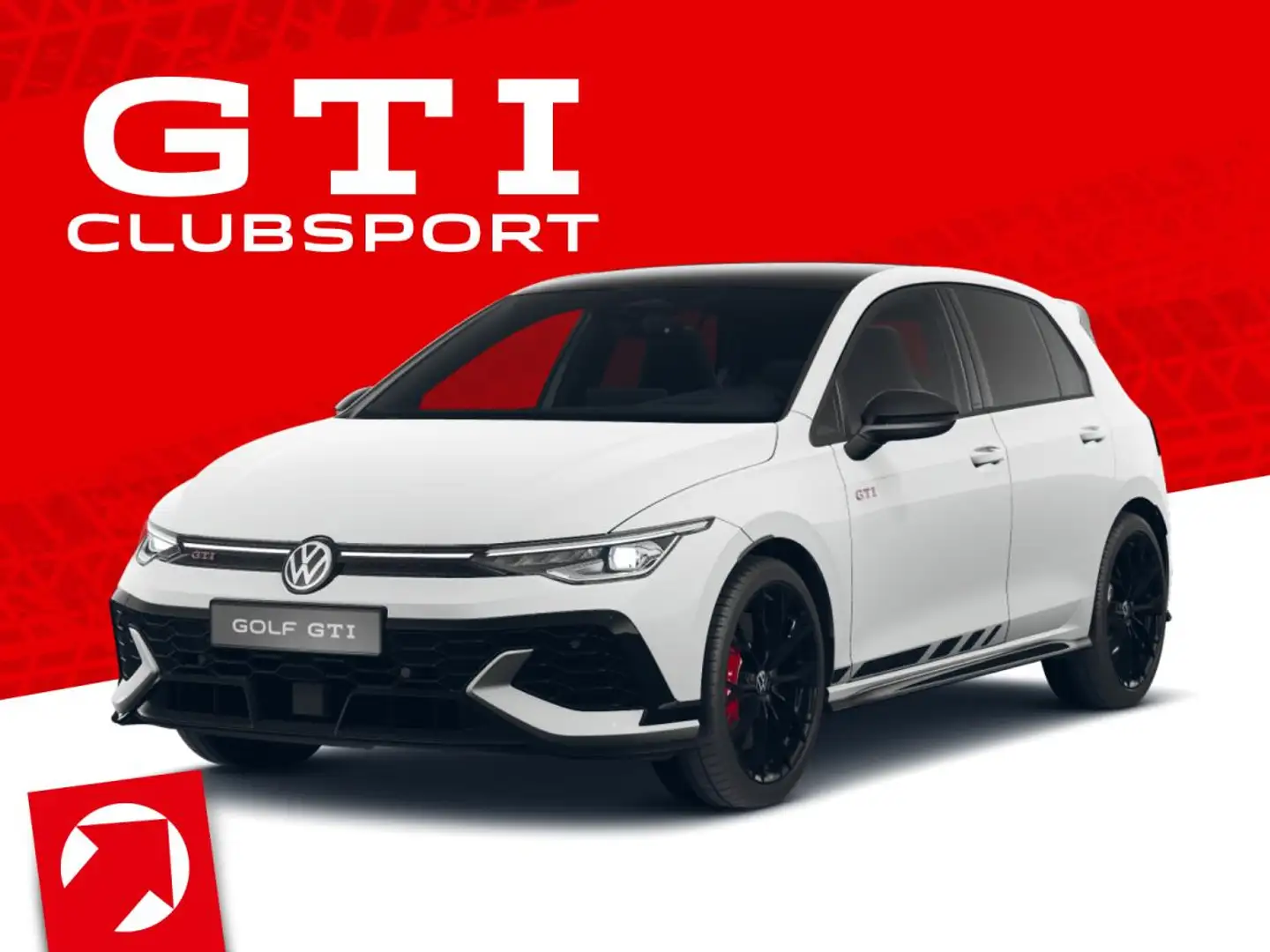 Volkswagen Golf GTI Clubsport 2,0 TSI OPF (300 PS) DSG *NAVI*BLACK Weiß - 1