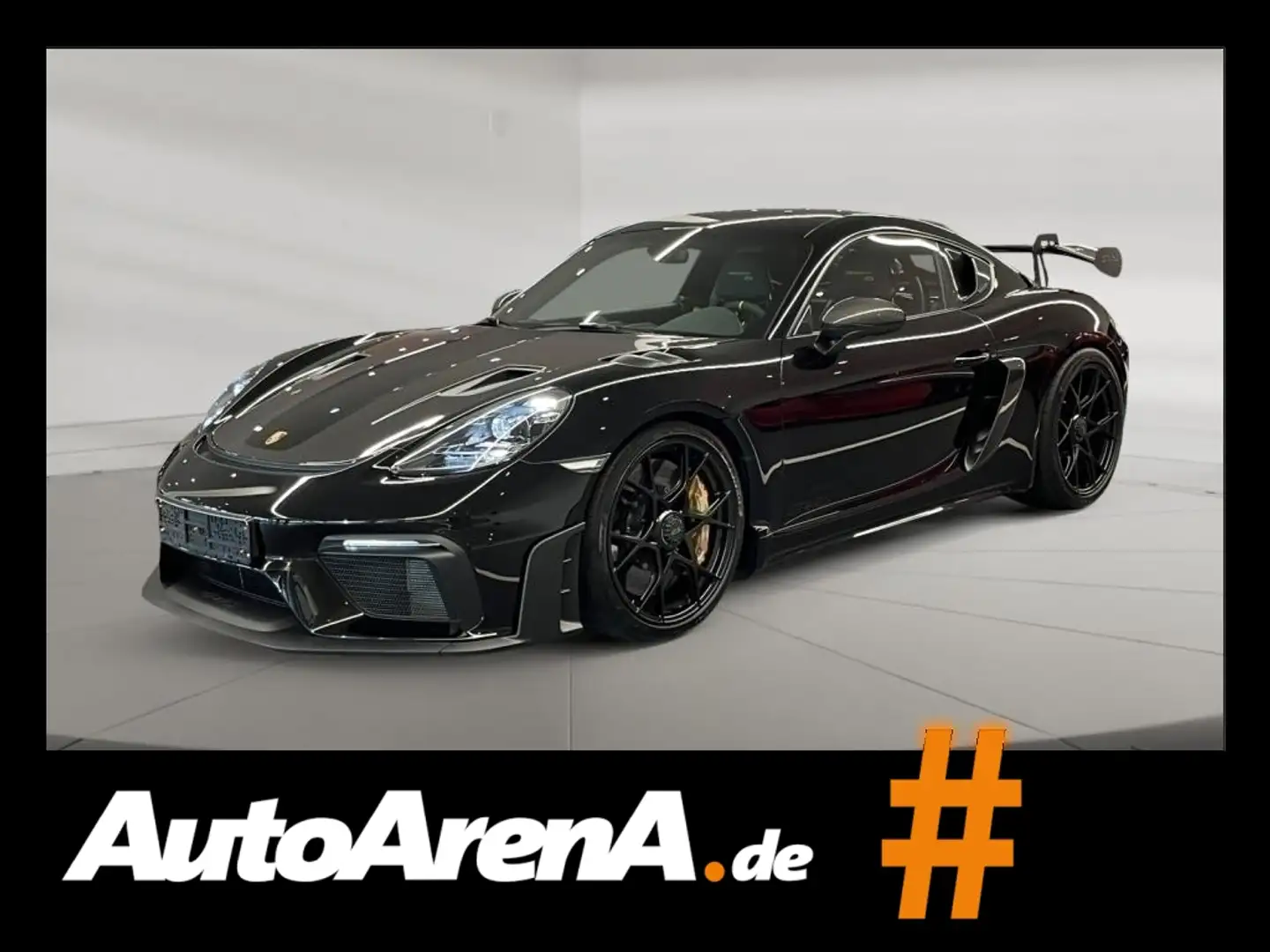 Porsche 718 Cayman GT4 RS Carbon+Keramik+Perf-AGA+LED Чёрный - 1