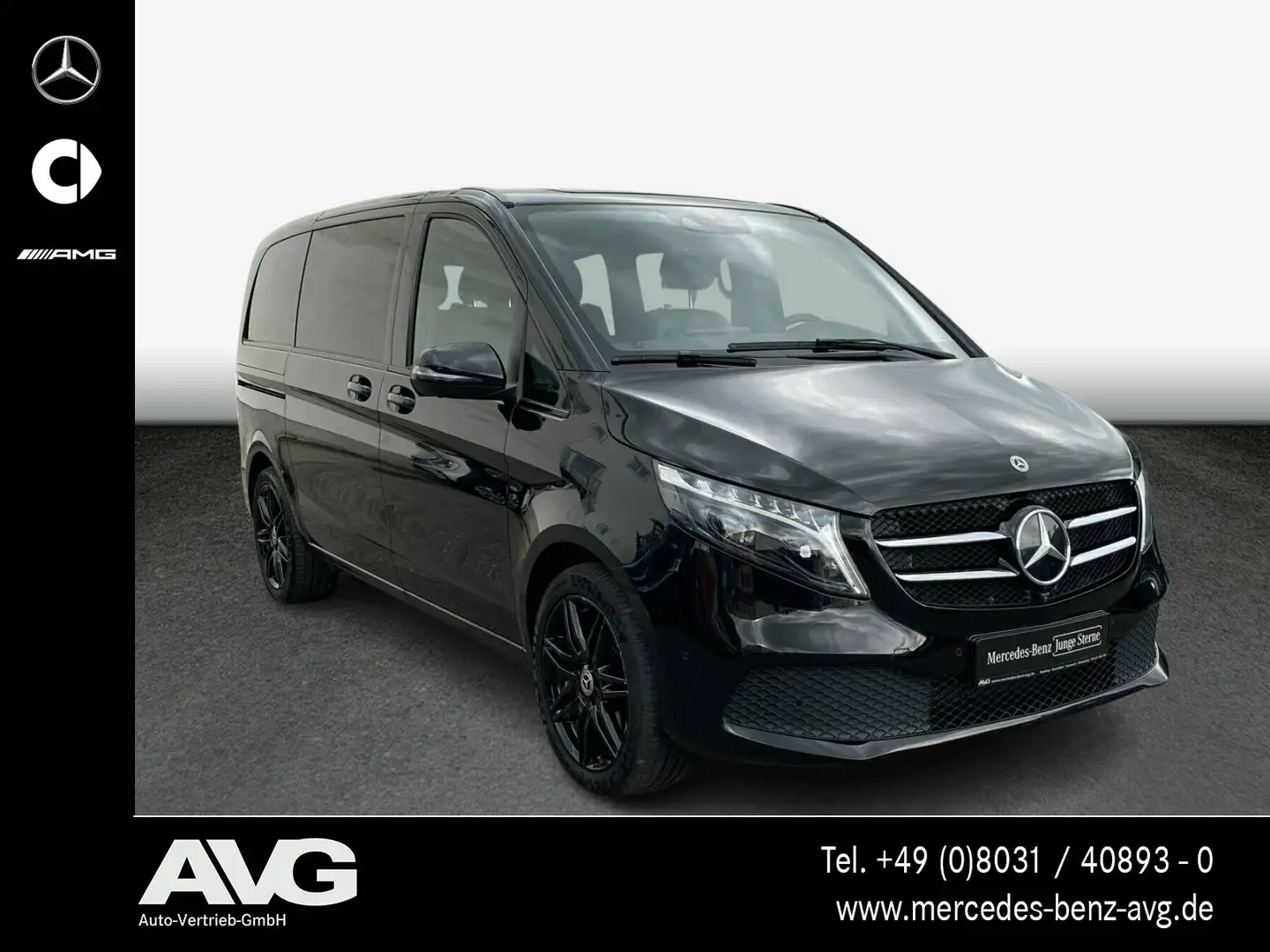 Mercedes-Benz V 300 V 300d 4MATIC AVANTGARDE EDITION Kompakt AMGLine Negru - 2