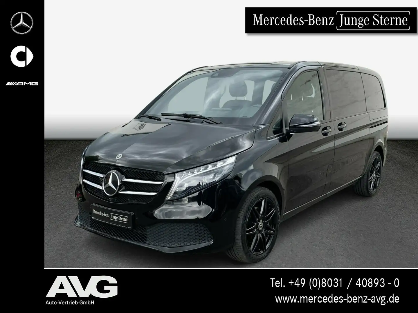 Mercedes-Benz V 300 V 300d 4MATIC AVANTGARDE EDITION Kompakt AMGLine Negru - 1