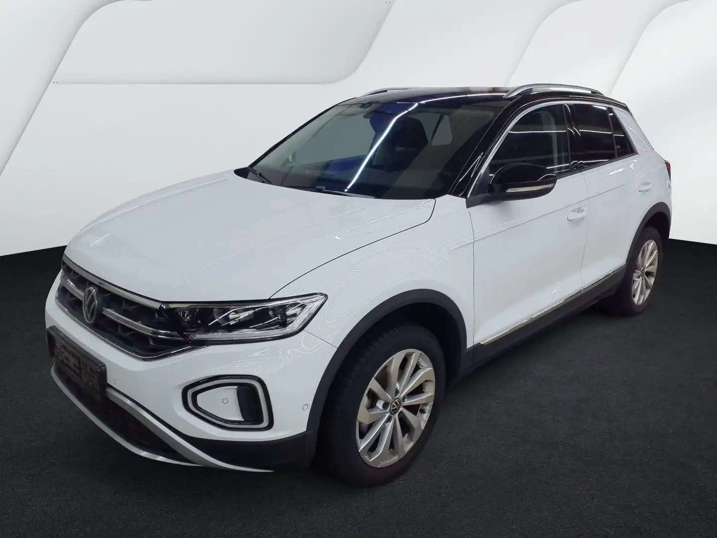 Volkswagen T-Roc 1.5 TSI Style DSG AHK NAVI LED PLUS Weiß - 1