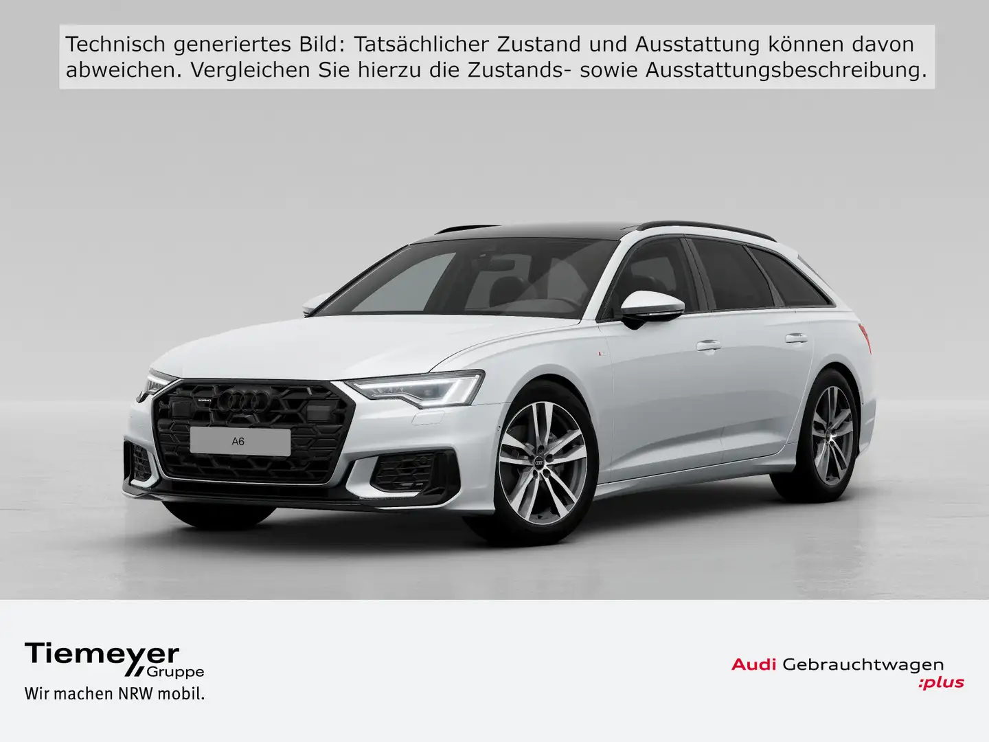 Audi A6 40 TDI Q S LINE OPTIK-PKT PANO AHK ST.H Wit - 1