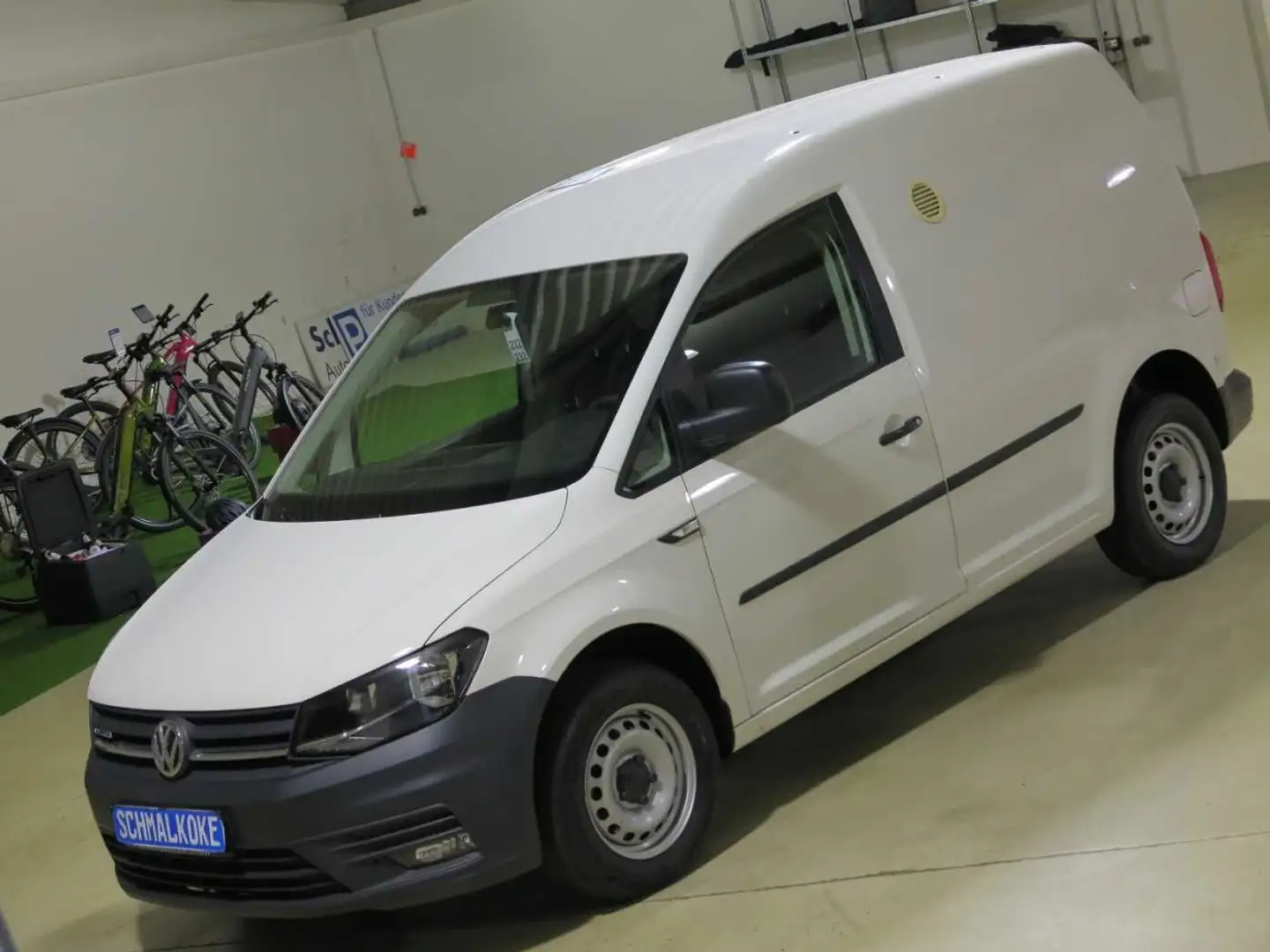 Volkswagen Caddy Kasten 1.4 BiFuel TGI Klima Heckflügeltür Blanc - 2