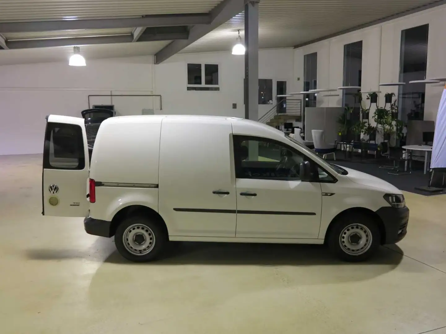 Volkswagen Caddy Kasten 1.4 BiFuel TGI Klima Heckflügeltür Blanc - 1