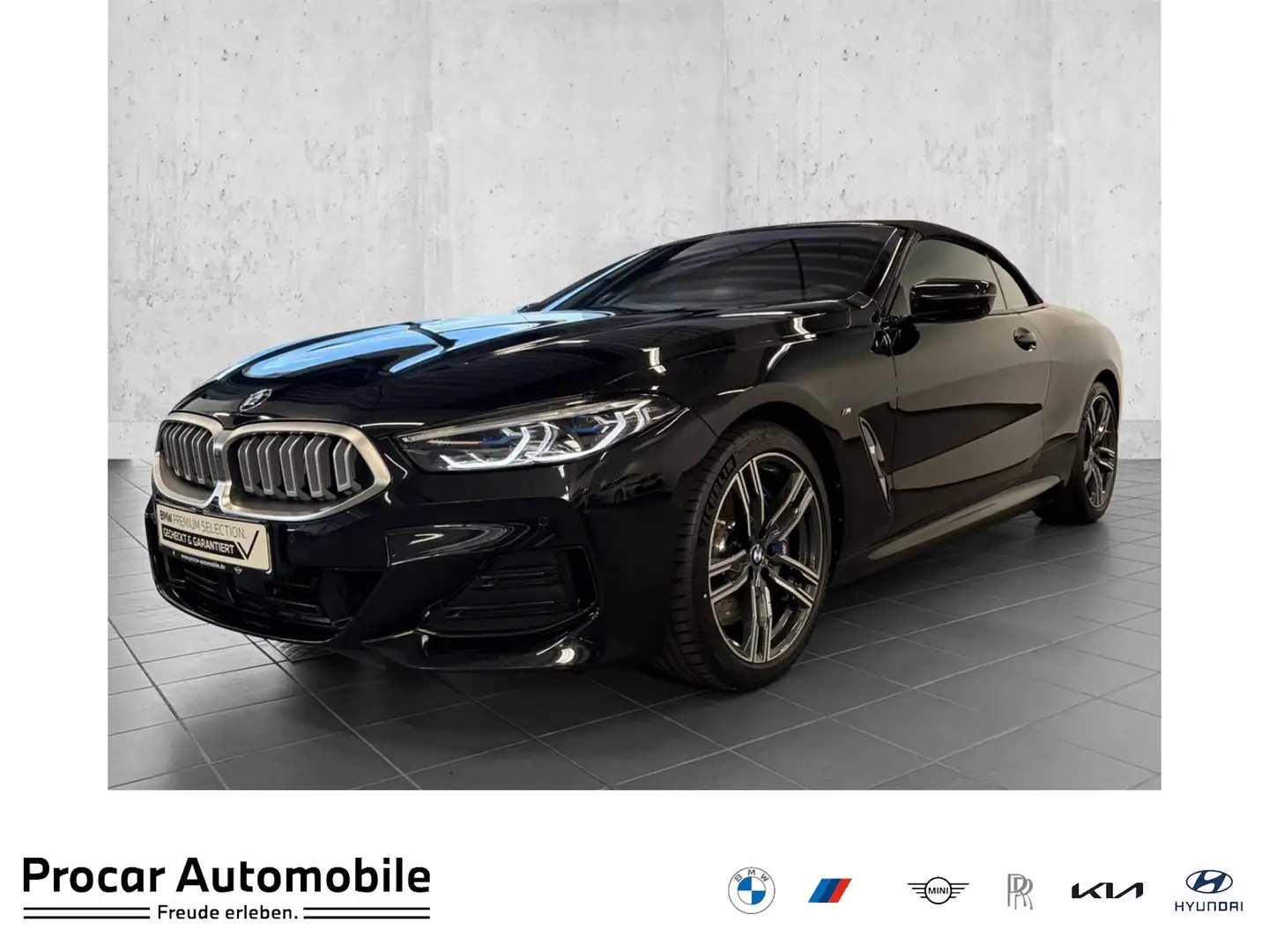 BMW 840 d xDrive Cabrio M Sport HUD ACC 360°KAM RFK NAVI L Negru - 1