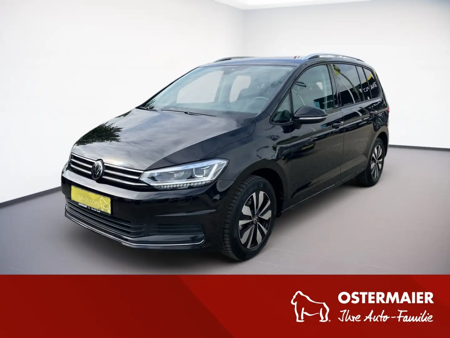 Volkswagen Touran MOVE 2.0TDI 150PS.DSG.LED.NAVI.CLIMA.AHK.KAMERA.VI Schwarz - 1