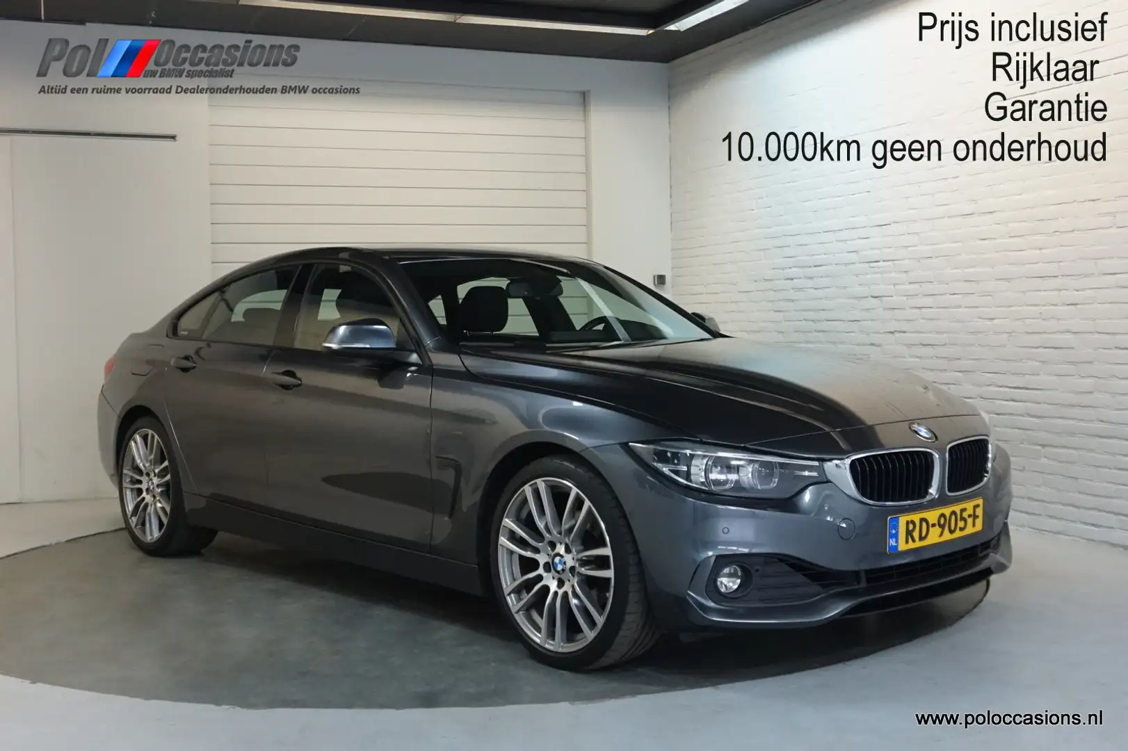BMW 420 4-serie Gran Coupé 420i Automaat | Dealer | NL Aut Gris - 1
