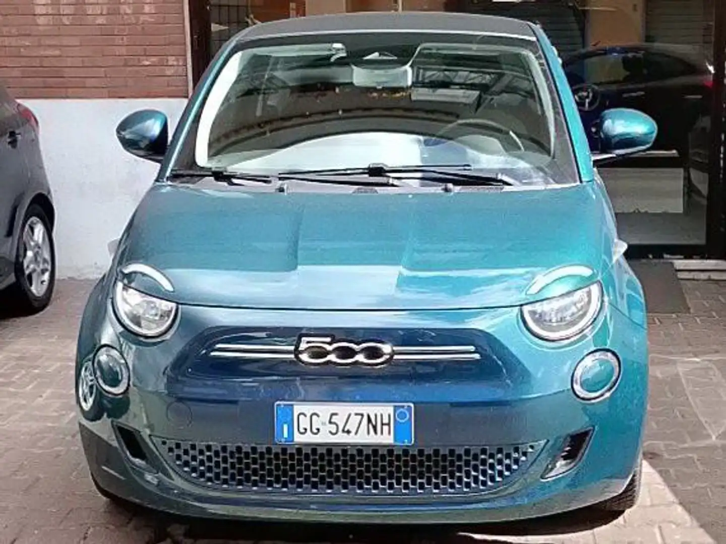 Fiat 500e 500e Cabrio 42 kWh Icon elettirca Verde - 1
