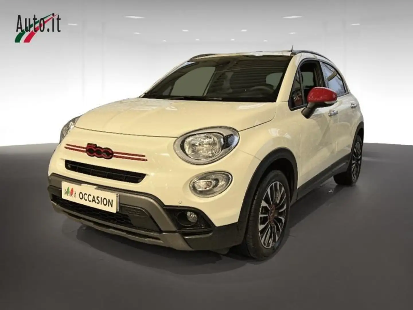 Fiat 500X Red-Mhev-Dct Wit - 1