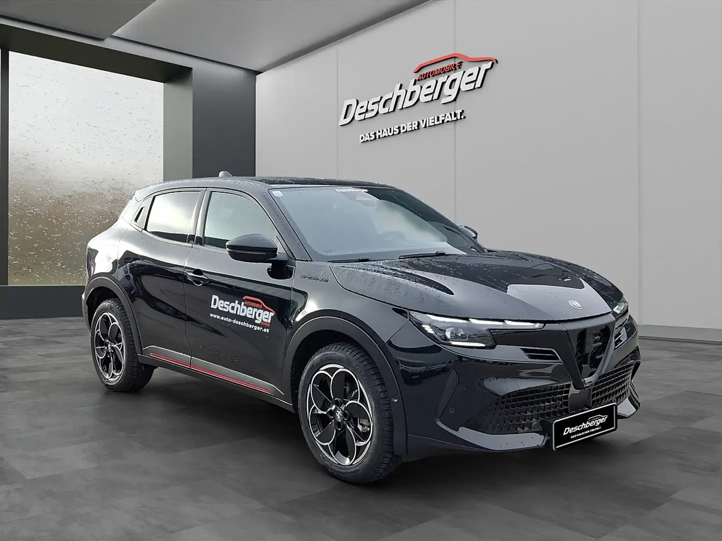 Alfa Romeo Junior Elettrica Batterie 54kWh Speciale Schwarz - 2